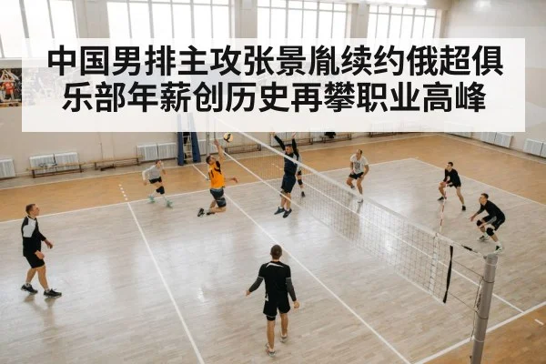 Russian volleyball league match